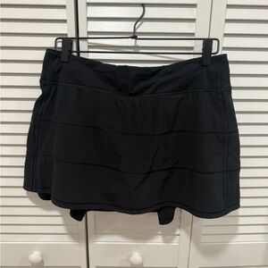 Lululemon Black Skorts Athletic Performance